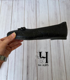 کفش کالج زنانه کوچ عروسکی پاپیونی مشکی