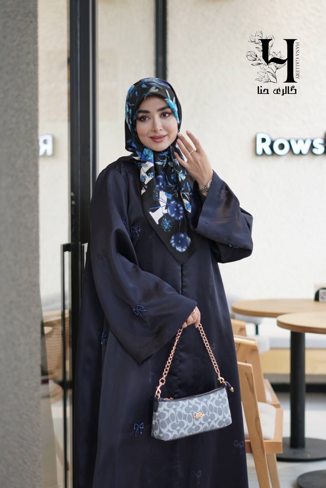 کیف کوچ قایقی آبی سرمه‌ای کد ۱۲۷