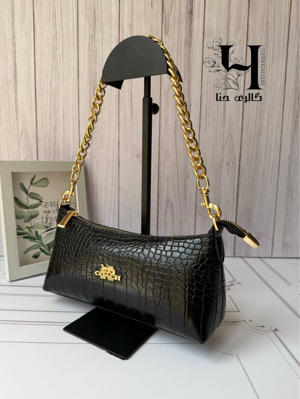 کیف کوچ قایقی مشکی کد ۱۲۷