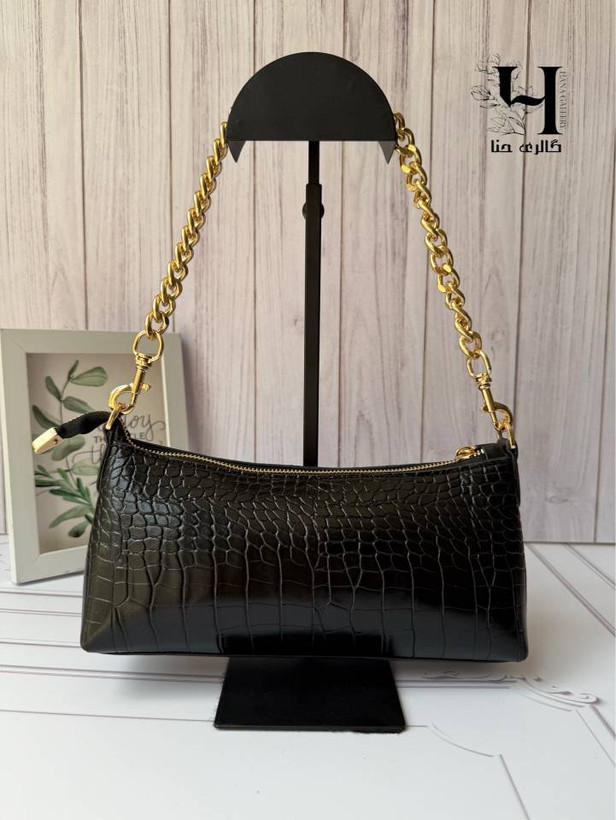 کیف کوچ قایقی مشکی کد ۱۲۷