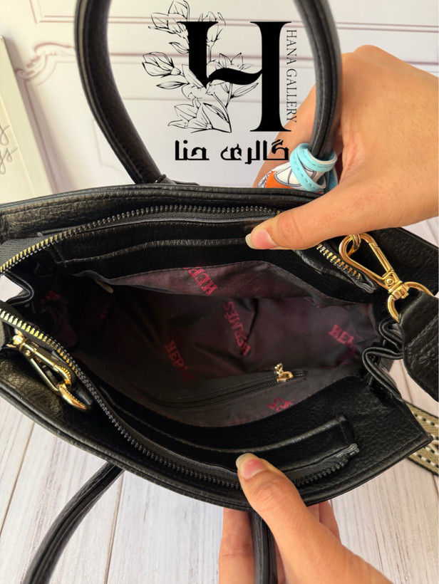 کیف پاسپورتی هرمس سرمهای کد ۱۶۸۱